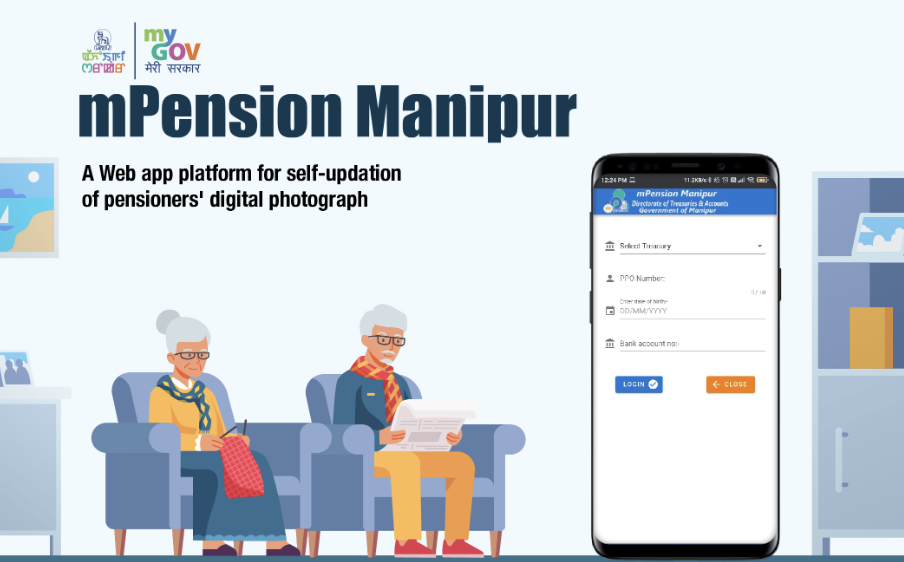 What is mPension App Manipur?